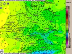 Milde Luft kommt voran