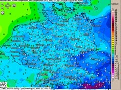 Neue Woche startet frostig