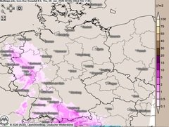 Schneenachschub am Nachmittag