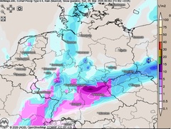 Zeichen stehen auf Schnee