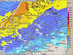 Sturmtief „Livia“ verdr&auml;ngt Hoch „Norbert“