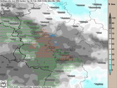 Hohe Gl&auml;ttegefahr am Dienstag