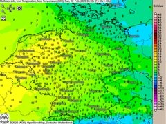 Milder aber nasser Sonntag