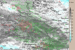 Regen dominiert den Dienstag
